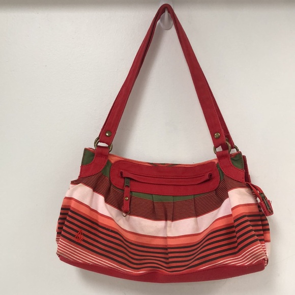 Volcom Cotton Bowling Night Purse - Picture 6 of 11